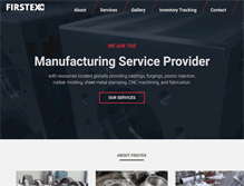 Tablet Screenshot of firstexind.com